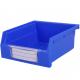 Shelf Storage Bin with Dividable Plastic Tool Container and Back Hanging Convenience