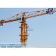 PT6019 10T Flat Top Tower Crane 2*3m Split Mast with Fixing Angle with SINEE Inverter Control