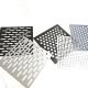 SS201 3mm Oval / Square Hole Punching Stainless Steel Perforated Sheet Filter Mesh