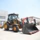 Diesel Tractor Loader Backhoe 1.2ton Agriculture Tractor Machine 0.1cbm Bucket