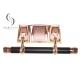 Bronze Electroplated Coffin Swing Pole High Durability Short Pole Set Wholesale SW-F