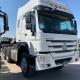 Sinotruk HOWO 3 Axles 30t Tractor Truck Head with 371HP and Wd615.47 Engine