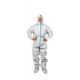 Waterproof Non Woven Pp 165cm Disposable Protective Suit