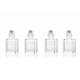 6ml Refillable Empty Rollerball Containers , Lip Gloss Clear Oil Roller Ball Bottles