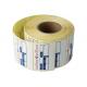 Waterproof COC  PE PVC Direct Thermal Labels 102x76mm