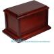 Cherry Solid Wooden Urns For Adult Male, Cremation Urns Eco-Friendly Wooden Casket Urn For Human Ashes Adult Female