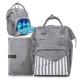 Unisex Nappy Stylish Bag baby diaper bag and bed