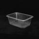 200 X 140 X 70 MM PP Disposable Plastic Tray Clear Plastic Tray With Lid