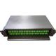 48C FC APC Sliding Rack Mount Optical Patch Panel With G652D/G657A1