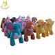 Hansel kids walking battery operated ride on plush animals for mall