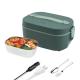 304 Stainless Steel Electric Lunch Box 1.5L Rapid Heating Adult Food Heater in Various Colors