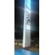Free Standing Modern Pylon Signs Full Illuminated Aluminum / steel Construction