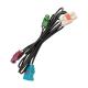 LVDS 4 Pin FAKRA HSD Cable Wiring Harness For Car Antenna Cable Adapter