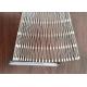Anti Corrosive Flexibility SS Rope Mesh 25mm-300mm Hole For Amusement Rides