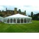 Aluminum Framed Customized Outdoor Canopy Gazebo Party Tent White PVC Top