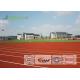 Plastic Flooring Casting Jogging Track Flooring Water Permeable For Sport Field