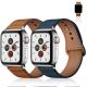 Waterproof Smart Watch Band Strap Retro Vintage Leather Durable