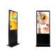 Indoor Self Standing Advertising Board LCD Touch Screen Totem