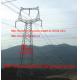 megatro 500KV Transmission lineDFZ1 cat head type suspension tower,power lattice