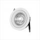 Ultra Thin Recessed LED Downlights Beam Angle Adjustable 9W 3000k