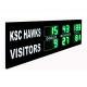 Green Digit AFL Electronic Cricket Scoreboard Portable Football Scoreboard