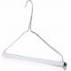 18inch Notched Shape Wire Shirt Hangers For Dry Cleaners