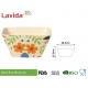 Large Size Eco Bamboo Serving Bowl Easy Cleaning Anti - Bacteria Heat Resistance