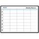 Monthly Planner Dry Erase Board Aluminium Alloy Frame SGS Certification
