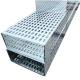 Rectangle Stainless Cable Tray Excellent Corrosion Resistance Durability for Air Circulation