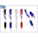 Plastic Transparent Pen USB 1GB USB Memory Stick Thumb Drives