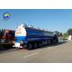 Flatbed 3 Axles Diesel Tank Trailer Fuel Oil Tank Semi Trailer for Fuel Transportation