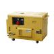 50HZ Triple Phase Small Diesel Generators For Home Backup , 10kva Silent Diesel Generator