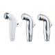 China factory high water pressure ABS plasitic hand-held bidet sprayer  withe chrome  golld plated new toilet shattaf