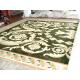 Large Handmade Woollen Carpet , Wool Oriental Rugs Pile Height 11-17mm
