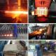 120kw Induction Heating Forging Equipment Machine Bar Diathermy High Frequency