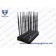 Desktop Adjustable 18 Bands 5.2G 5.8G WIFI Cell Phone Signal Jammer With Remote Control
