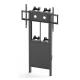 Aluminum Alloy Interactive Panel Stand for 50cm Height Range Needs 65 75 86 inch smart tv stand bracket