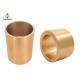 Self Lubricating Bronze cylinder-shaped Sleeve Bearings  Convenient Installation