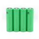 Flattop Cylindrical Rechargeable Battery , 18650 Battery Cell 4.2V Charge Voltage