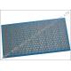 Blue Adhesive Shale Shaker Screen , 1181 X 712mm Size Sand Dewatering Screen