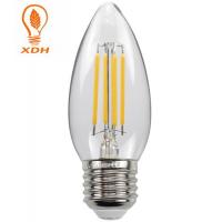 C35 4W led filament bulb 220-240V E27 led filament candelabra bulb