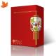 Christmas Rigid Packaging Box Recyclable Embossing For New Year Gift