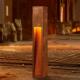 Rusted Red Corten Steel Landscape Bollard Lights OEM ODM