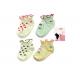 Embroidery Knitted Bamboo Cute Cotton Anti-Slip Baby Sock