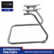 Chrome plating Office Chair Metal Frame Electroplated / Black Bow Frame