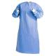 Sterilized Disposable Isolation Gown , Medical SMS Isolation Gown Waterproof