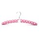 Silk Material and Round Style Glam Satin Padded Hangers