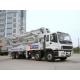 47m 8x4 ISUZU Concrete Pump Trucks , Truck Mounted Concrete Pump
