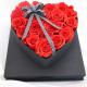 Heart Shaped Fresh Preserved Rose Gift Box For Wedding Decoration