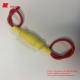 Yellow Wire Harness Fuse Box Holder Waterproof 30A 250V 5*20mm 6*30mm Glass Ceramic Tube